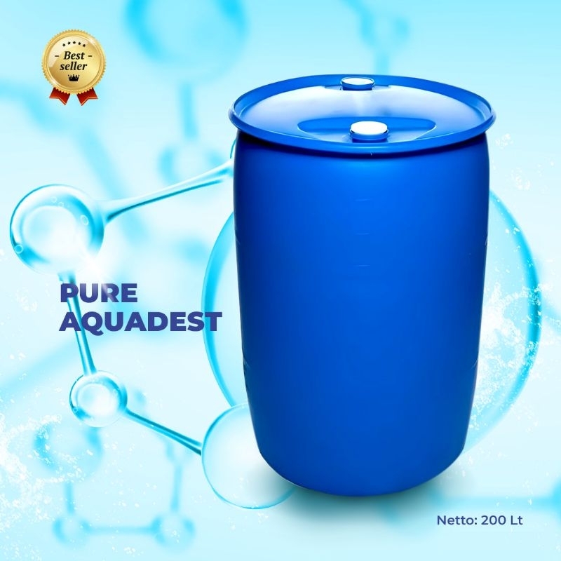 Aquadest | Pure Water ( Air Suling) Penguat Parfume 200 Ltr