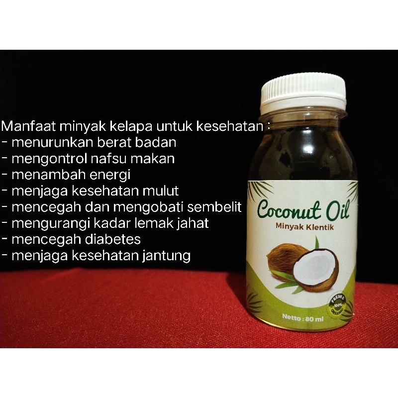 

minyak kelapa murni asli untuk kesehatan