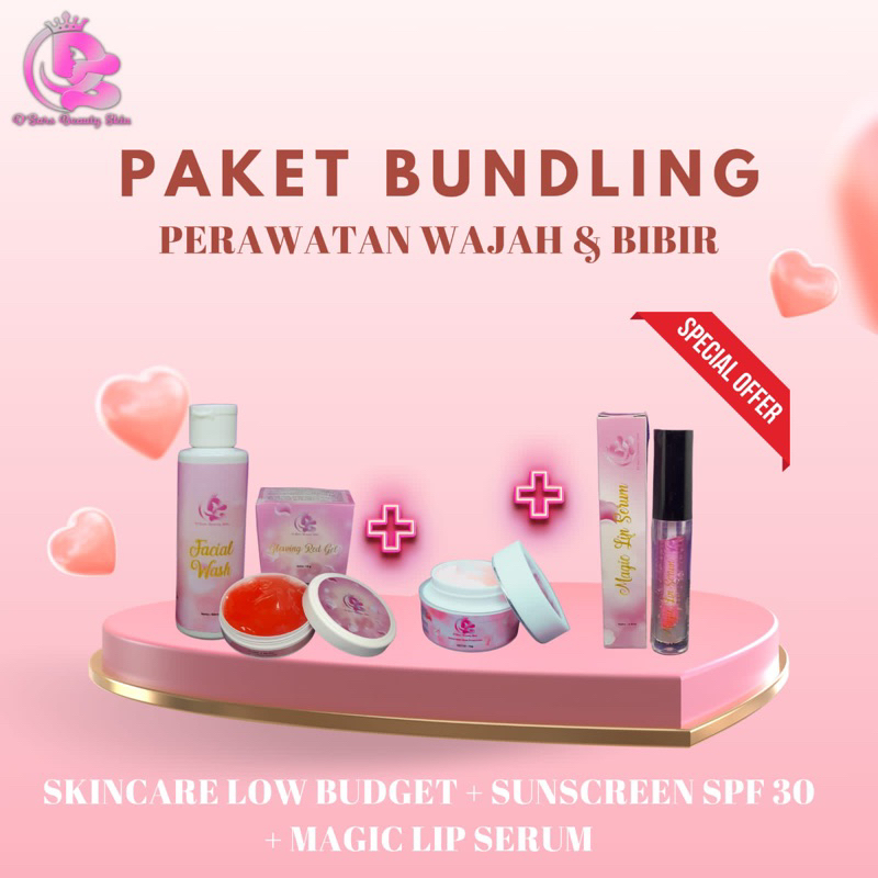 Dsars Skincare (Red gel+Facial wash) - Dsars Sunscreen Spf30 -  Dsars lip serum