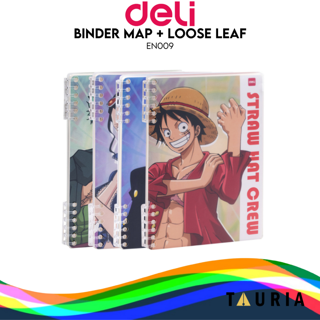 

DELI BUKU CATATAN NOTEBOOK A5 BUKU TULIS ONE PIECE DELI EN 009