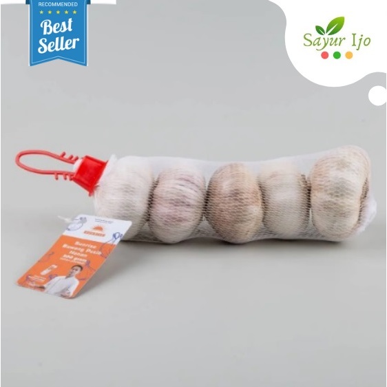 

Sunrise Bawang Putih Honan 300 Gram / Pack Fresh Garlic Bumbu Rempah Organik Sayur Segar