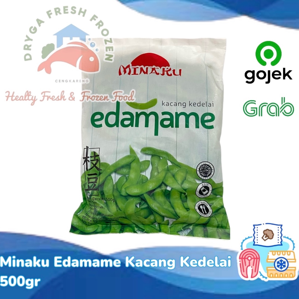 

Minaku Edamame Kacang Kedelai 500gr