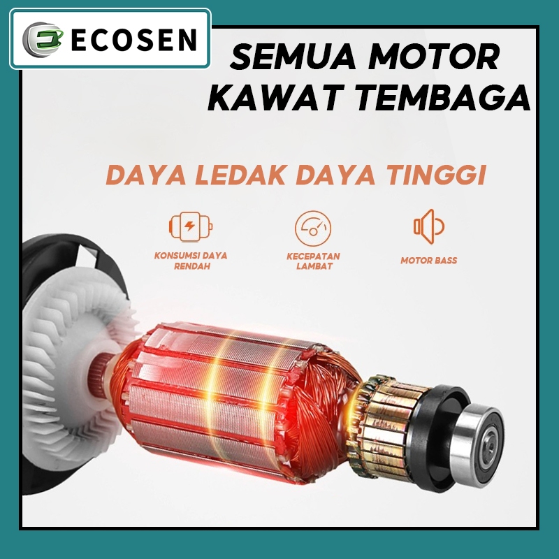 ECOSEN Mesin Gerinda Tangan 900W/Penggiling Sudut Listrik/Angle Grinder