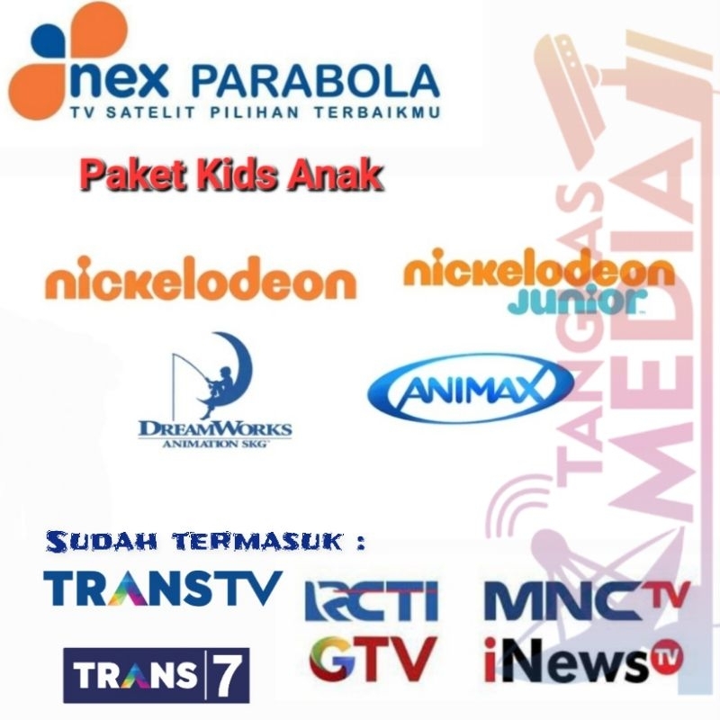 Paket KIDS ANAK Nex Parabola ORIGINAL