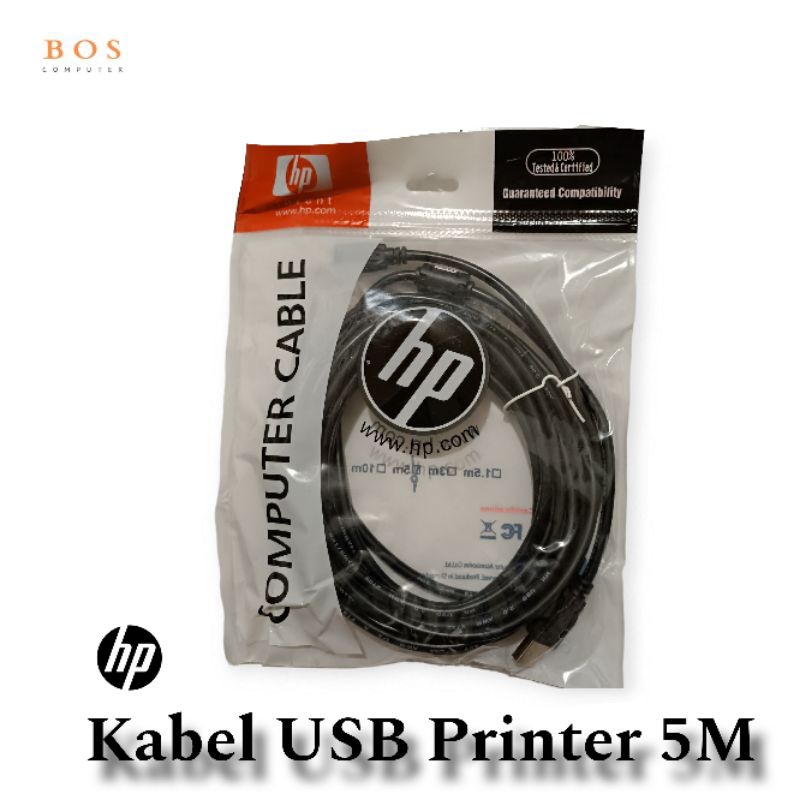 KABEL USB PRINTER HP 5M  / KABEL USB PRINTER HP 5 METER