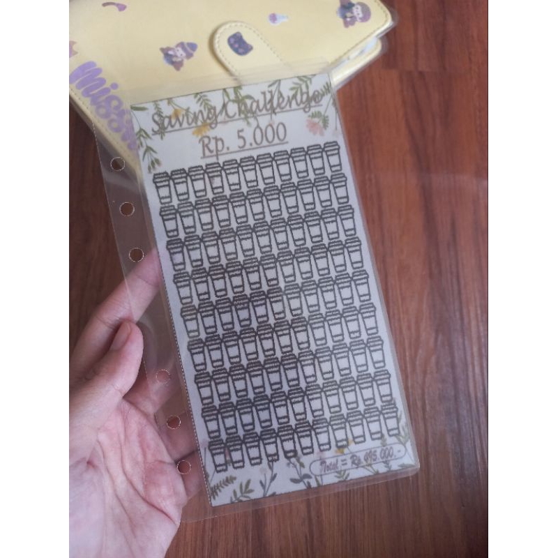 

AMPLOP CHALLENGE VELLUM A6 & A7