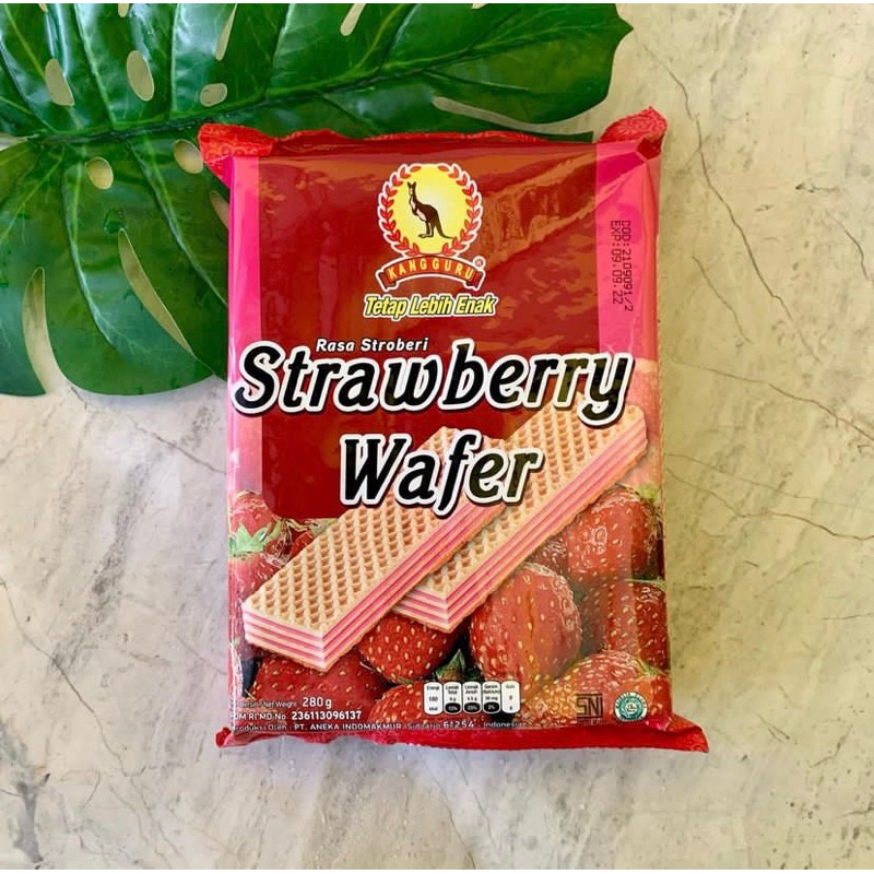 

Kangguru Strawberry Wafer 280gr