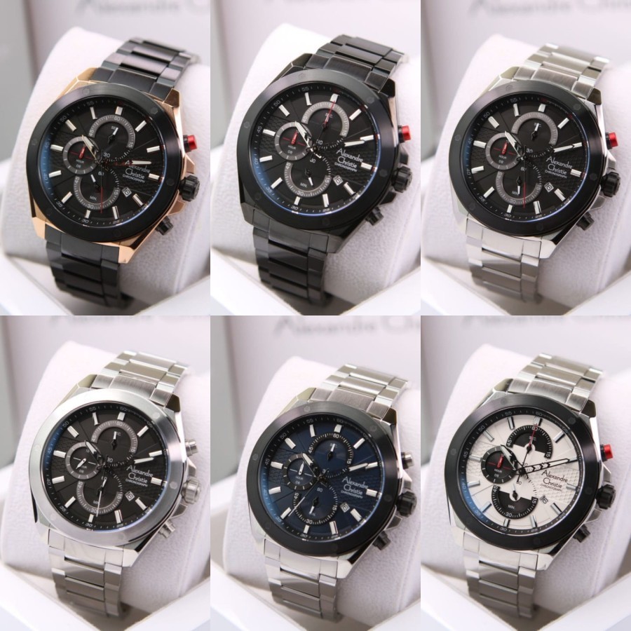ALEXANDRE CHRISTIE AC6674 / AC 6674 PRIA ORIGINAL GARANSI RESMI 1 TAHUN.