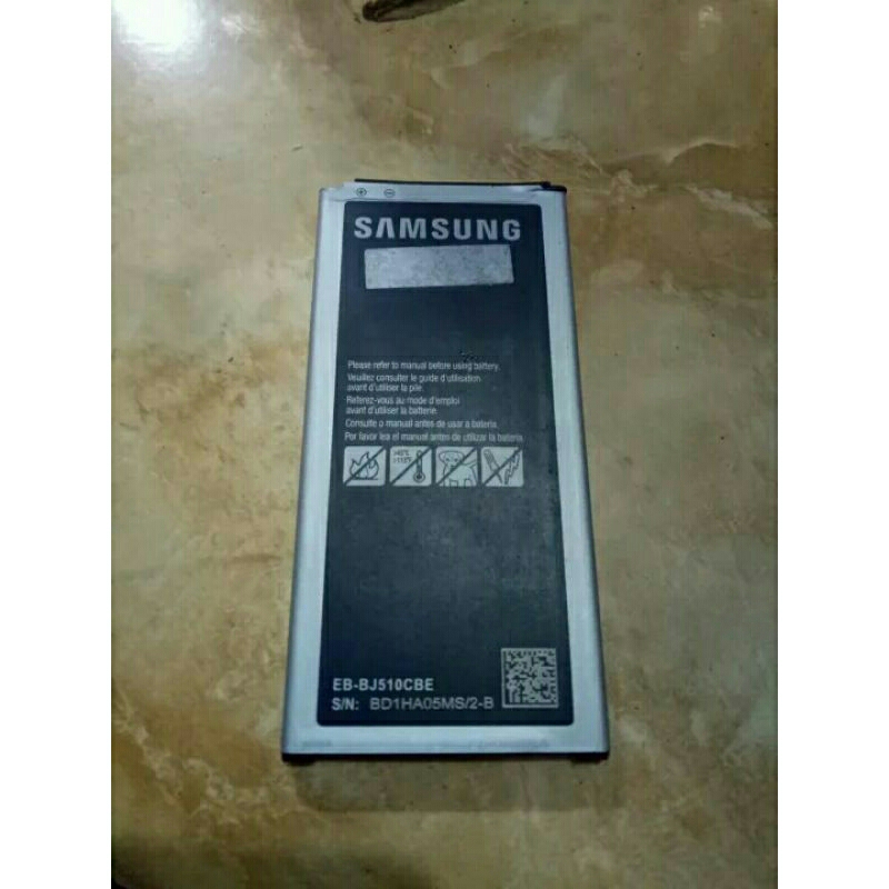 batre hp samsung Galaxy J5 SM-J510fn ori cabutan normal