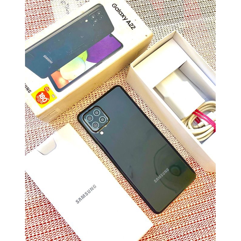 Samsung A22 6/128 (Second Original 100% fullset)