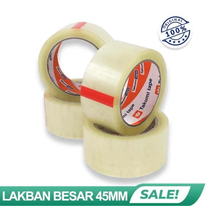 

TERMURAH Lakban Coklat Rabbit Tape 45mm x 90 yard Kuat Dan Lengket