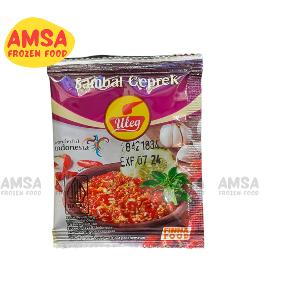 

Finna Sambal Uleg Geprek 18 GR