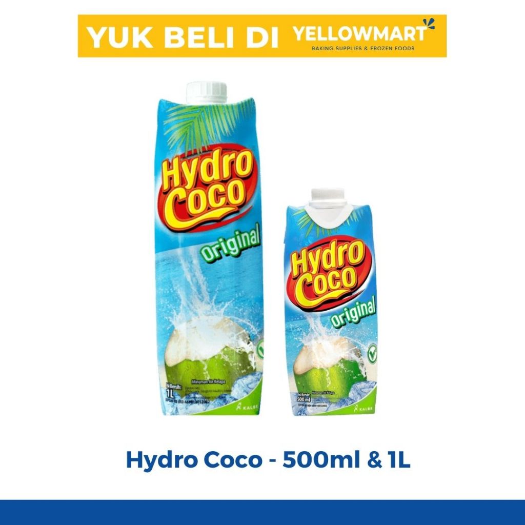 

KALBE - Hydro Coco Original 1L & 500ml