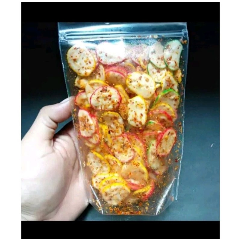 

Keripik Sebling Seblak Kering Khas Garut Kerupuk Seblak Kering 50 gr