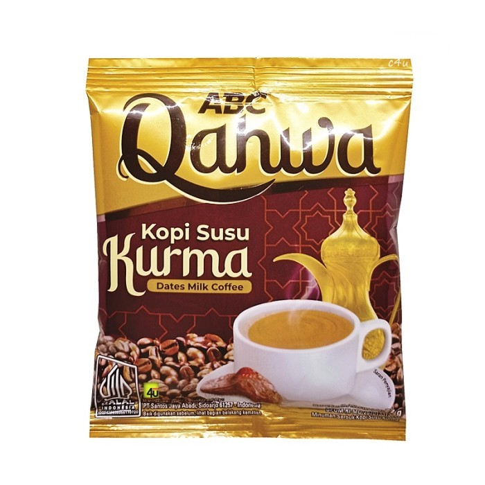 

Kopi ABC Qahwa Kopi Susu Kurma Sachet 27gr