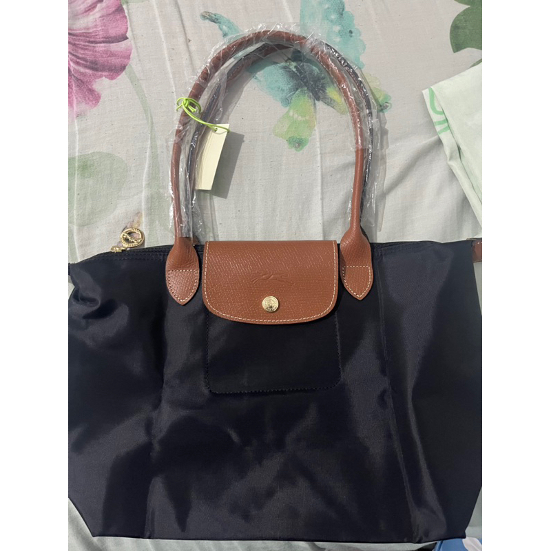 Longchamp Le Pliage Original Black Size S/M LC Longchamp long Handle
