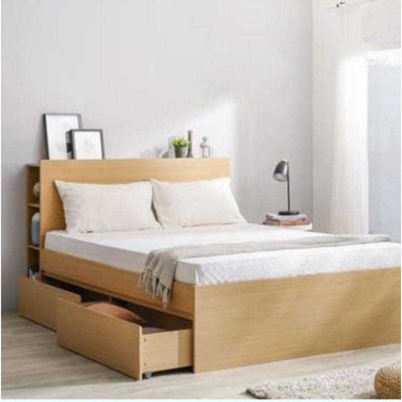 Divan minimalis size 120x200 bahan kayu