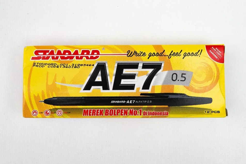 

Stok Banyak Pulpen Standard AE7 (12 PCS)