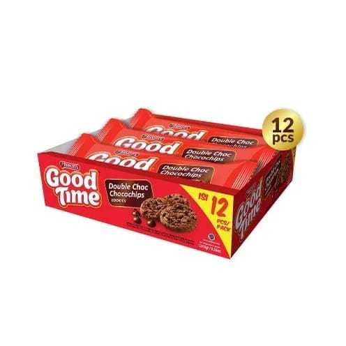 

SS - GOOD TIME COKELAT 1 BOX ISI 12 pcs / Good Time Cookies