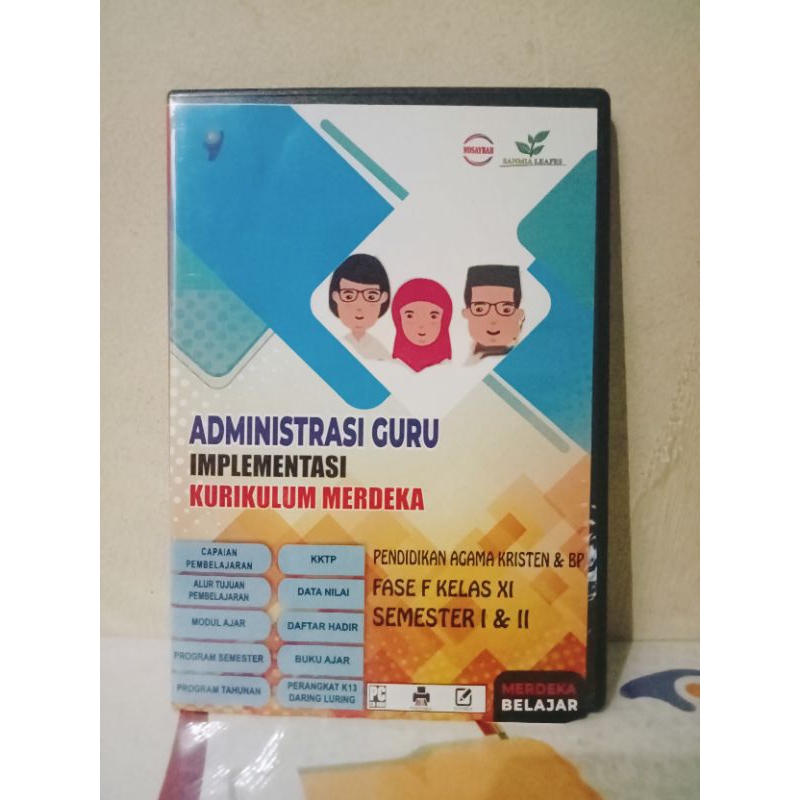 

CD MODUL AJAR ADMINISTRASI GURU MATA PELAJARAN (AGAMA KRISTEN) SMA KLS 11 SEMESTER 1 2