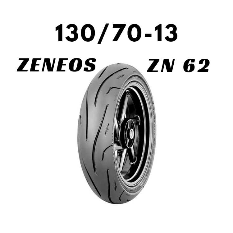 Ban Motor Ring 13 [ 130/70 ] ZN62 Ban ZENEOS 130/70-13 Tubeless