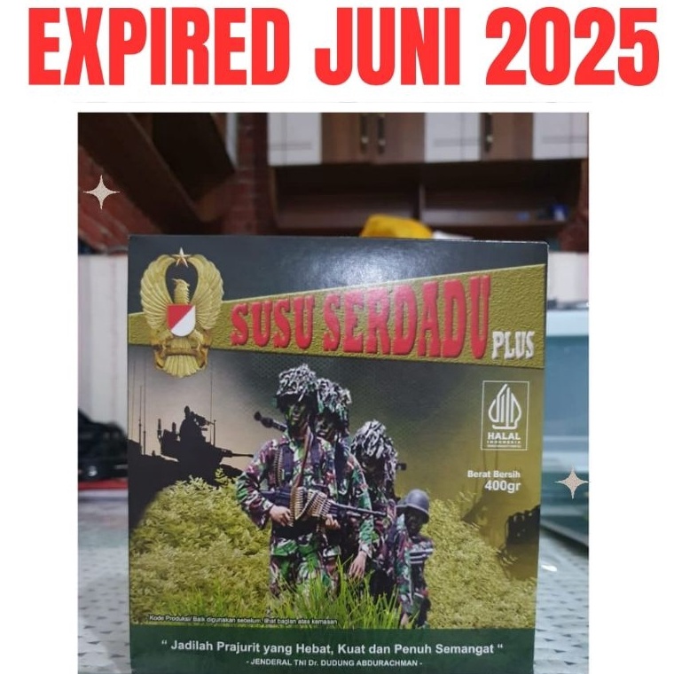 

Ransum Susu Serdadu Vanila / FD3 imukal promilch