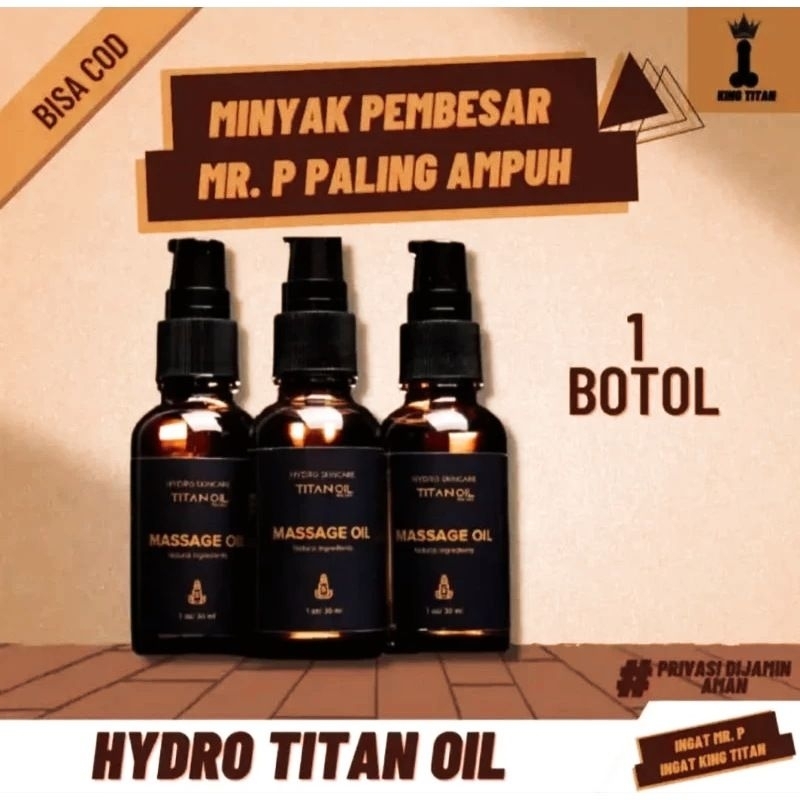 Titan Oil | Massage Oil Pembesar Mr P