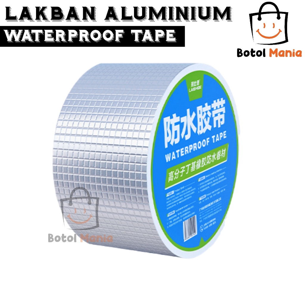 BM - LAKBAN ALUMINIUM TAPE / LAKBAN ALUMINIUM FOIL / LAKBAN ALUMINIUM WATERPROOF