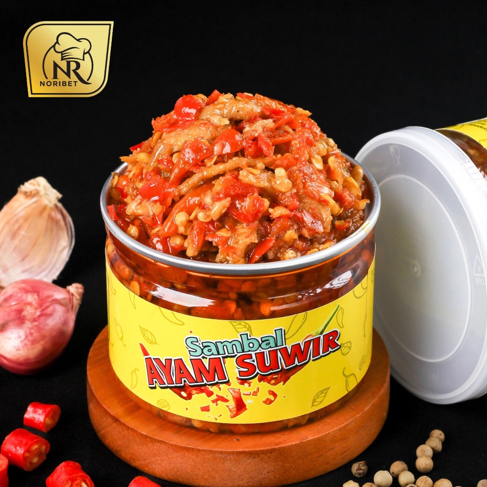 

✔FREE ONGKIR✅ SAMBAL NORIBET AYAM SUWIR SAMBEL