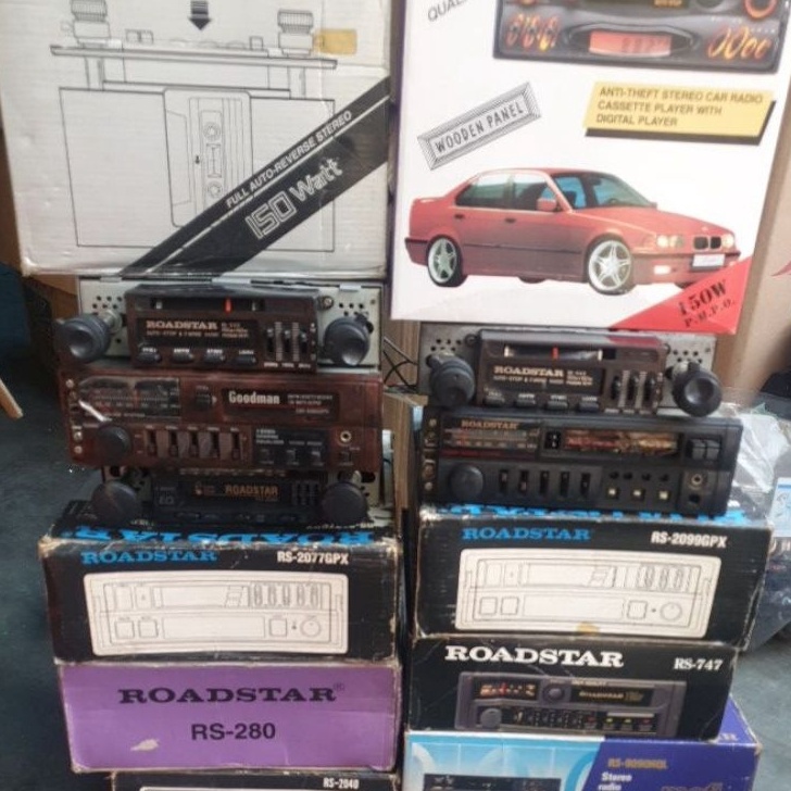HOT SALE Tape kaset mobil Roadstar jadul.