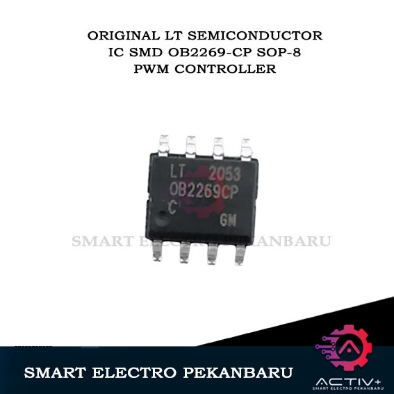 ORIGINAL IC SMD OB2269CP SOP-8 LT SEMICONDUCTOR PWM CONTROLLER OB2269 OB 2269 SMD SOP8 2269CP CP SOP