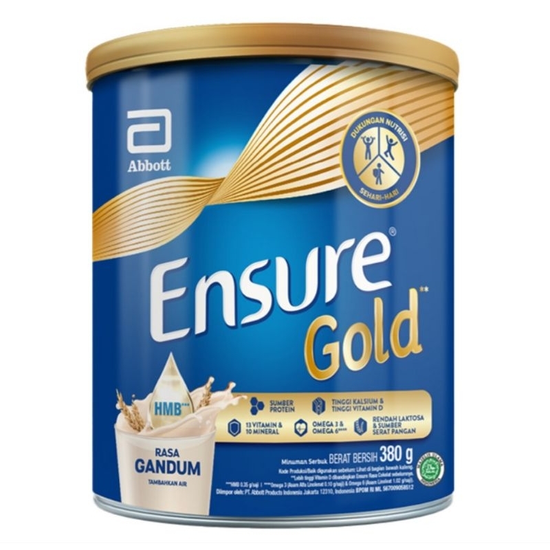 

Ensure Gold Susu Bubuk Nutrisi Dewasa Gandum 380gr
