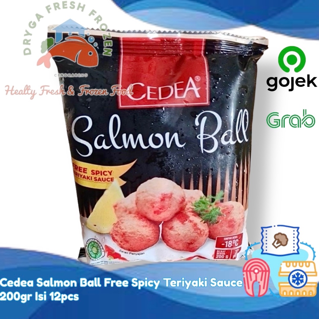 

Cedea Salmon Ball Free Spicy Teriyaki Sauce 200gr Isi 12pcs