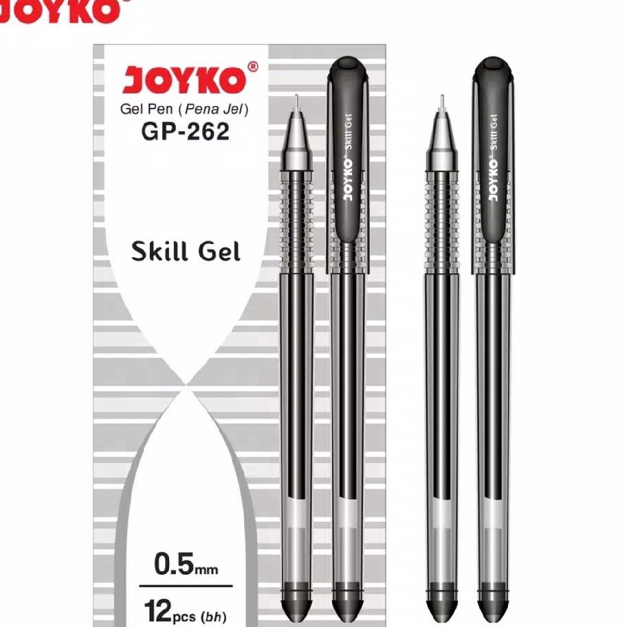 

Ready Stock Gel pen Joyko GP 262 Skill Gel (12 pcs)