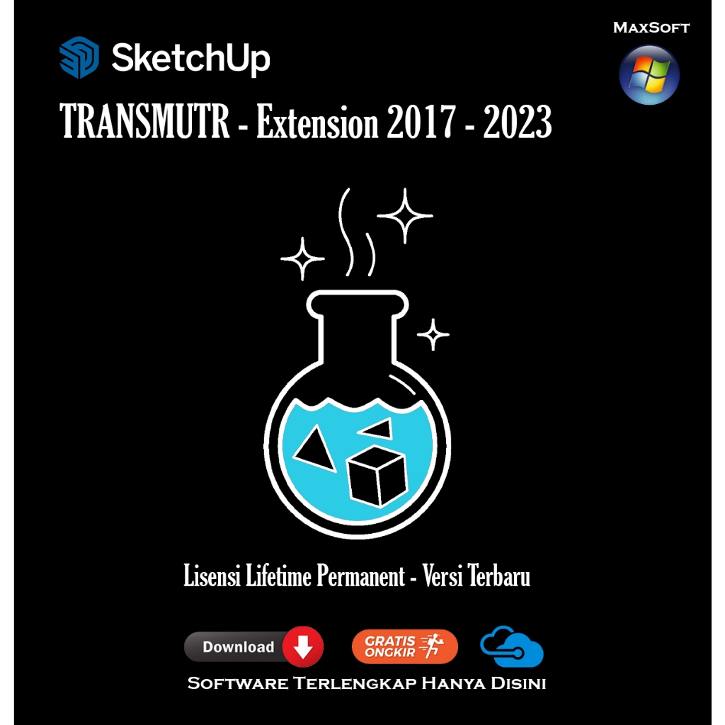 Transmutr [2023] Sketchup Extension Plugin Lisensi Permanen