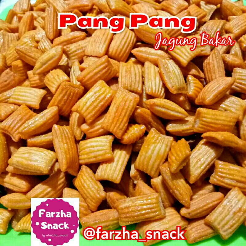 

CAMILAN PANG PANG 250GR CEMILAN SNACK MAKANAN OLEH-OLEH JAJANAN CAMILAN KILOAN