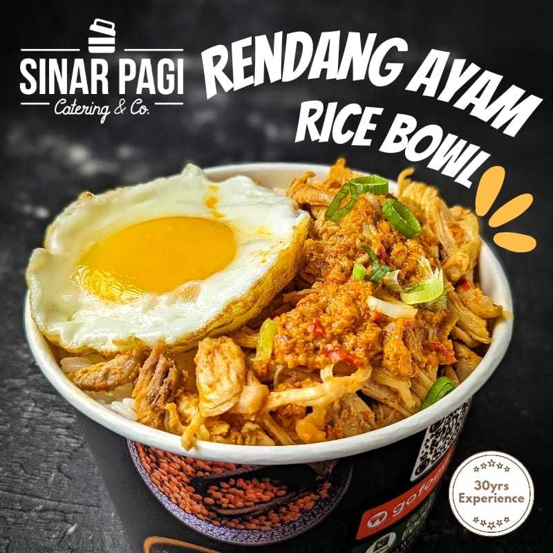 

Rice Bowl Rendang Ayam Sinar Pagi