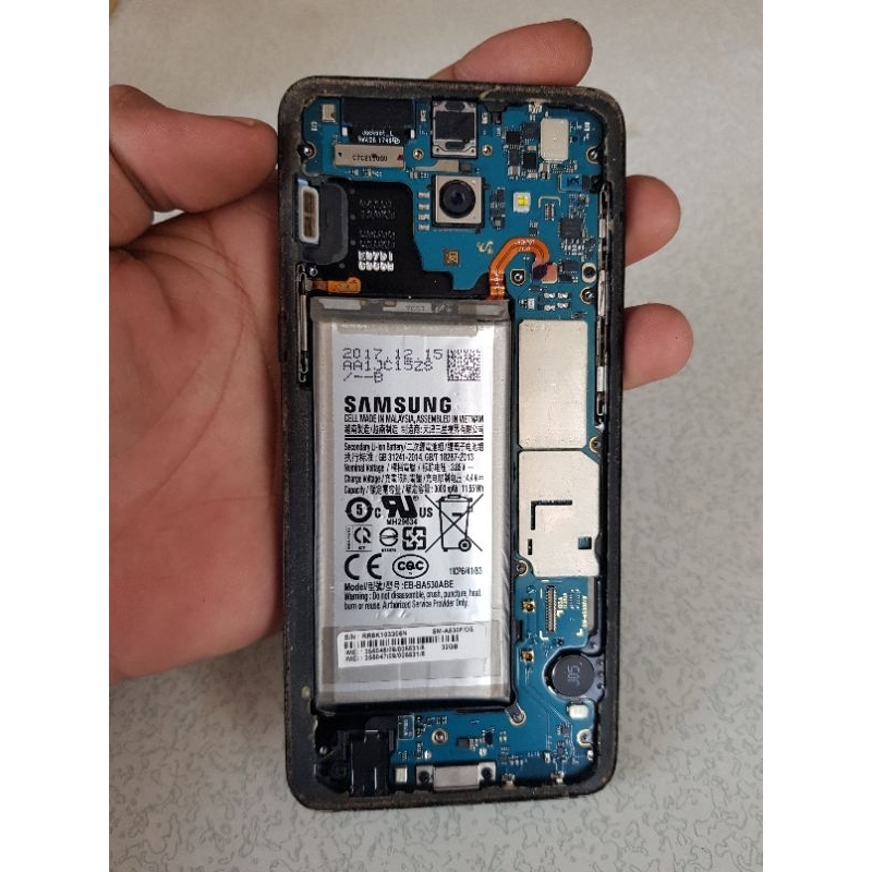 mesin samsung a8 2018 normal segel