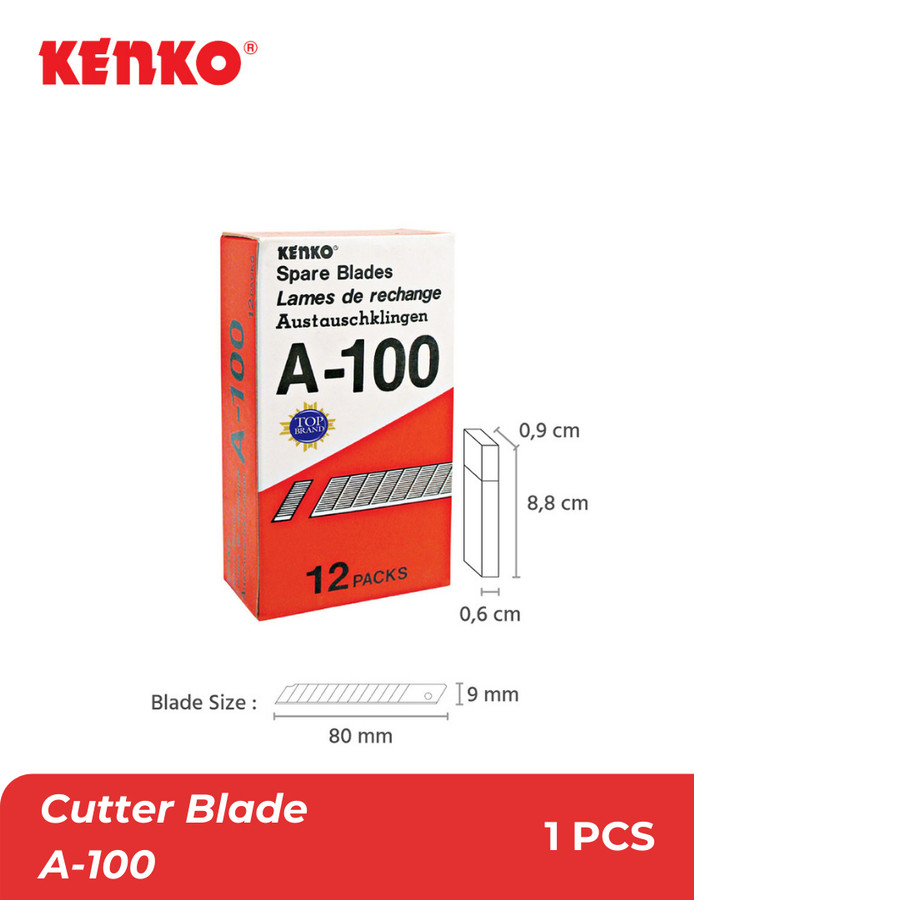 

Cutter Blade / Refill Isi Cutter Kecil Kenko A-100