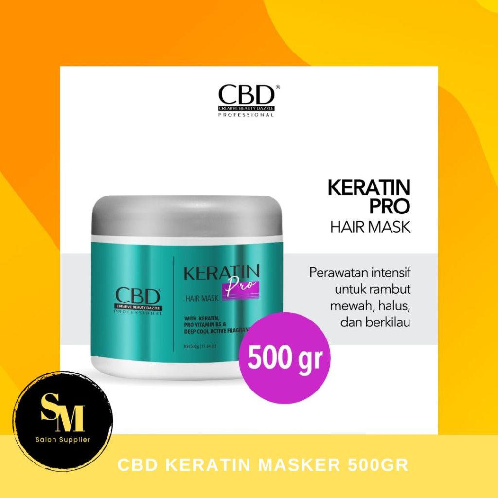 CBD Professional - Keratin Pro Daily Hair Mask 500gr [Original]