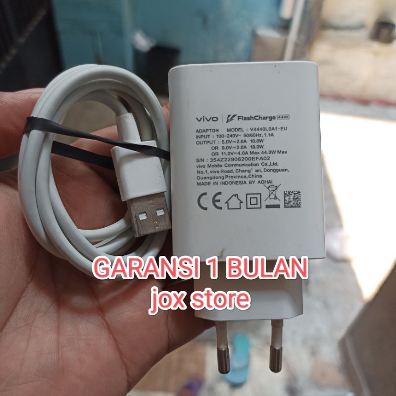 Carger Vivo Copotan 44W Y35 Y36 V23 V25 DLL Original Copotan bekas mulus