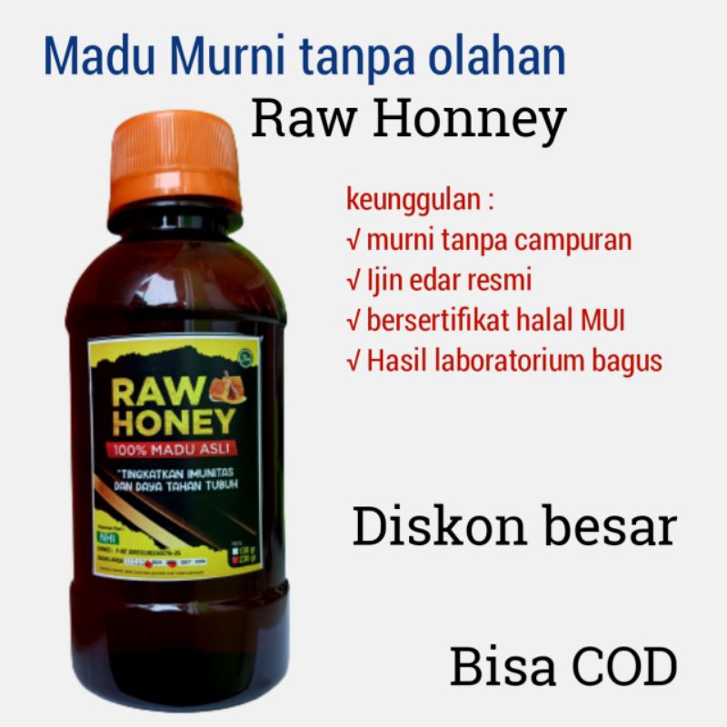 

Madu hutan murni tanpa olahan Raw Honney