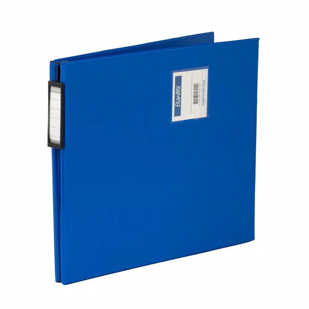 

Bantex Computer File 9 1/2x11" Cobalt Blue