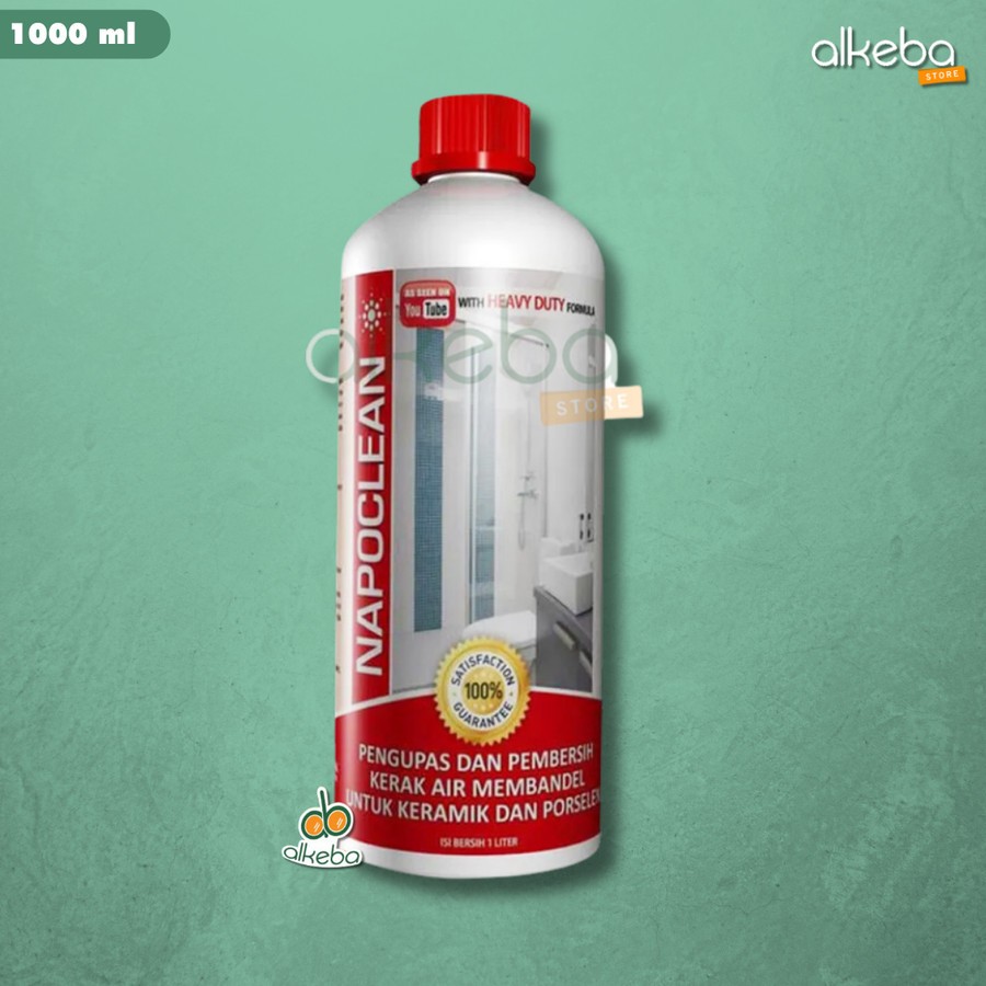 Napoclean 1000 ml Merah heavy duty pembersih kerak toilet