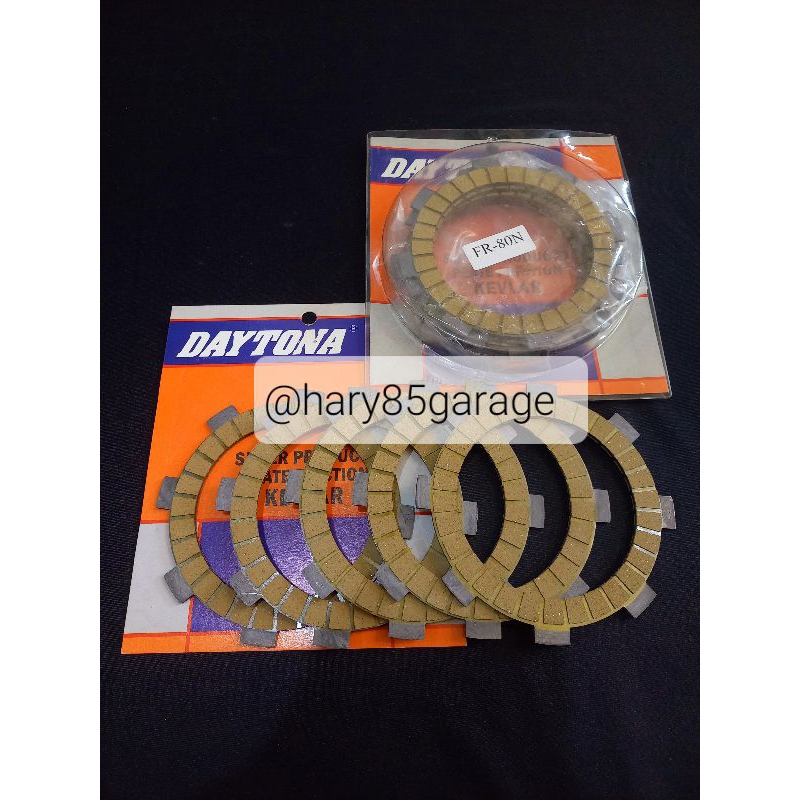 KAMPAS KOPLING DAYTONA OLD SUZUKI FR80 / YAMAHA FIZR MODIF RACING KEVLAR ORIGINAL