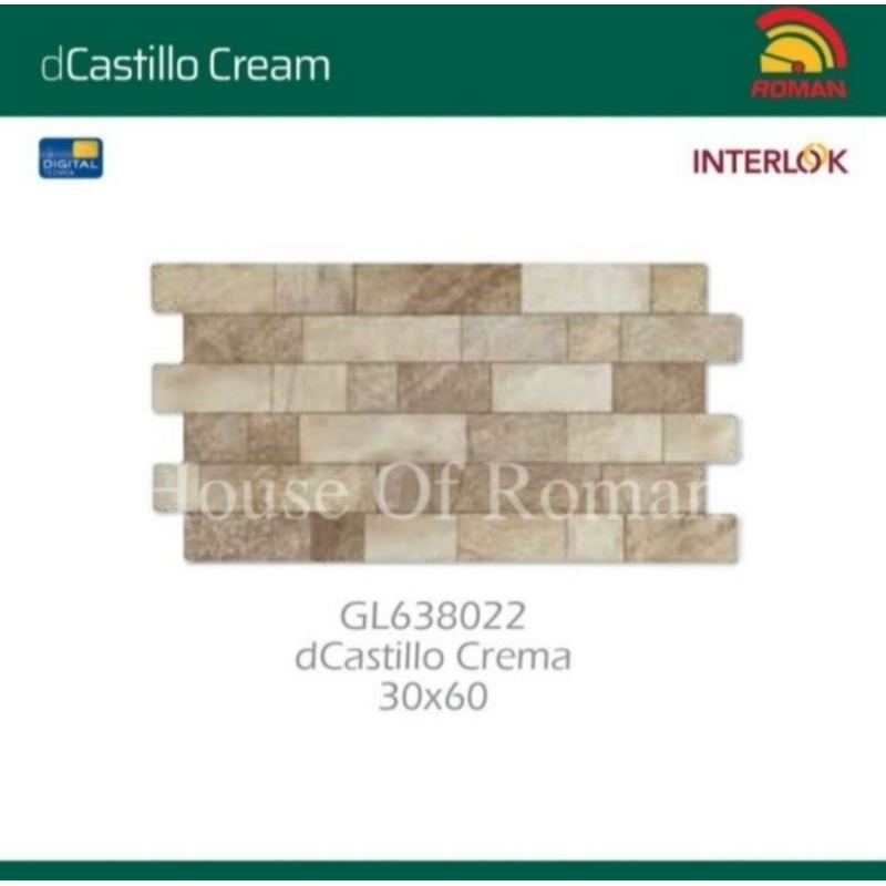 Roman Keramik GL638022 dCastillo Crema 30x60 kw1