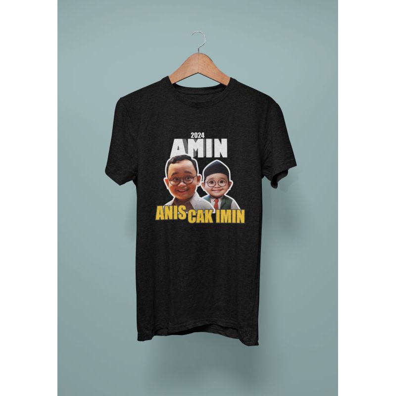 Kaos Amin Anies Baswedan 2024 Kaos Capres Amin Anies Presiden RI 2024 Kaos Anies Baswedan 2024 Baju 