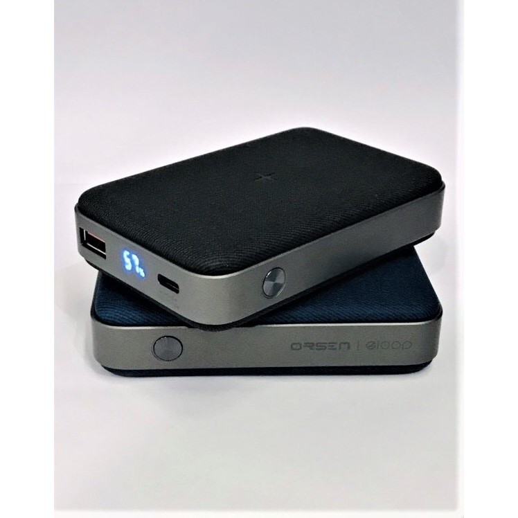 KiiP ORSEN Mini All in One Powerbank 10000mAh EW35 Wireless Fast QC