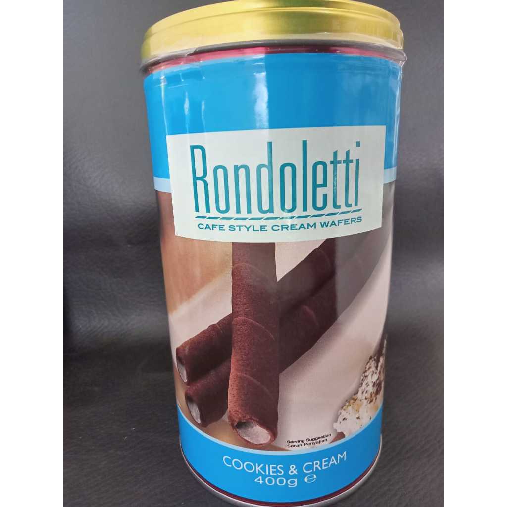 

Rondoletti / Rondoleti / Wafers Cream / Wafer Rasa Cookies & Cream