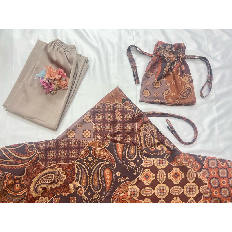 Mukena Armany Silky Batik by Fahijablove